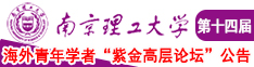 操屌逼啊啊啊好爽网站南京理工大学第十四届海外青年学者紫金论坛诚邀海内外英才！